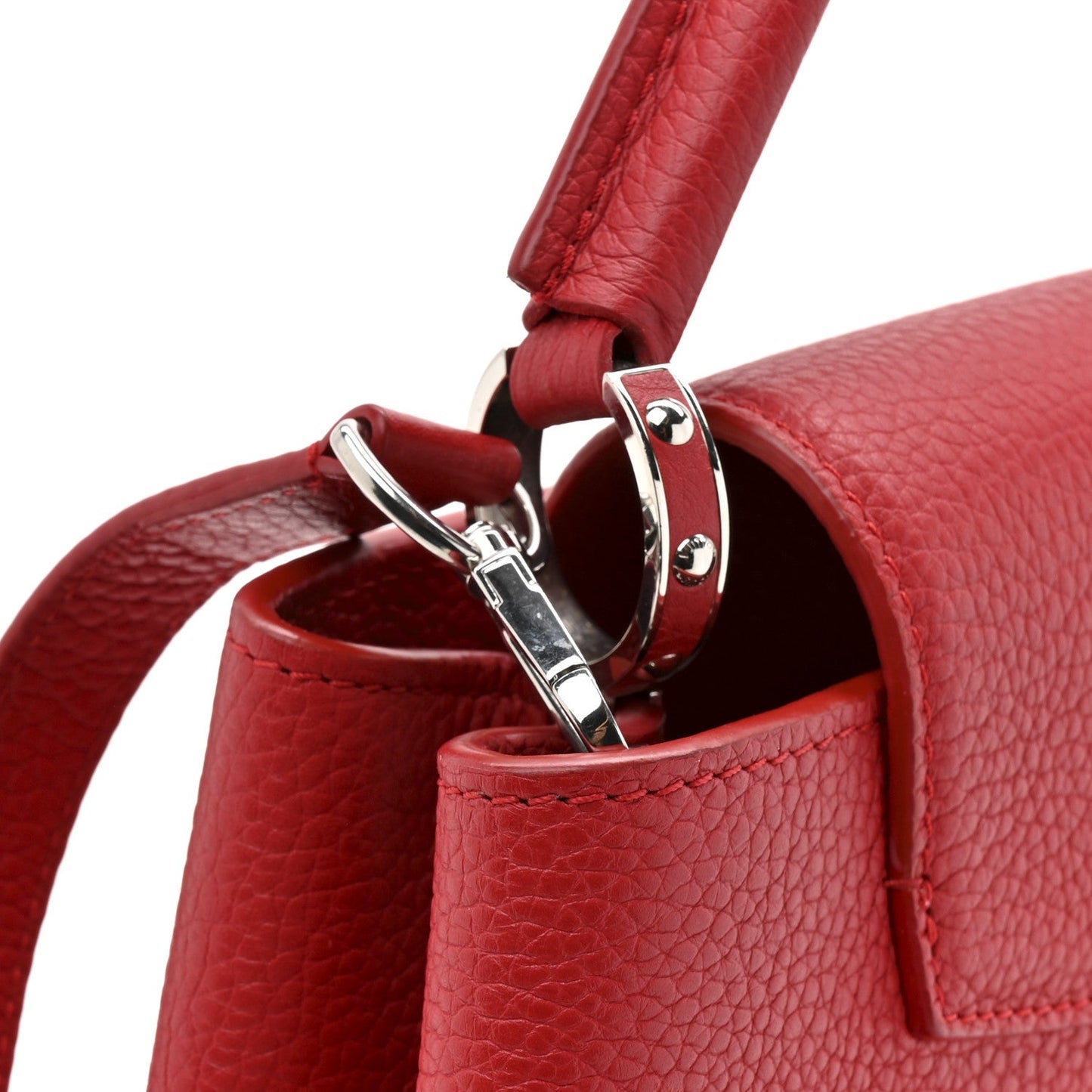 Taurillon Capucines BB Scarlet Red