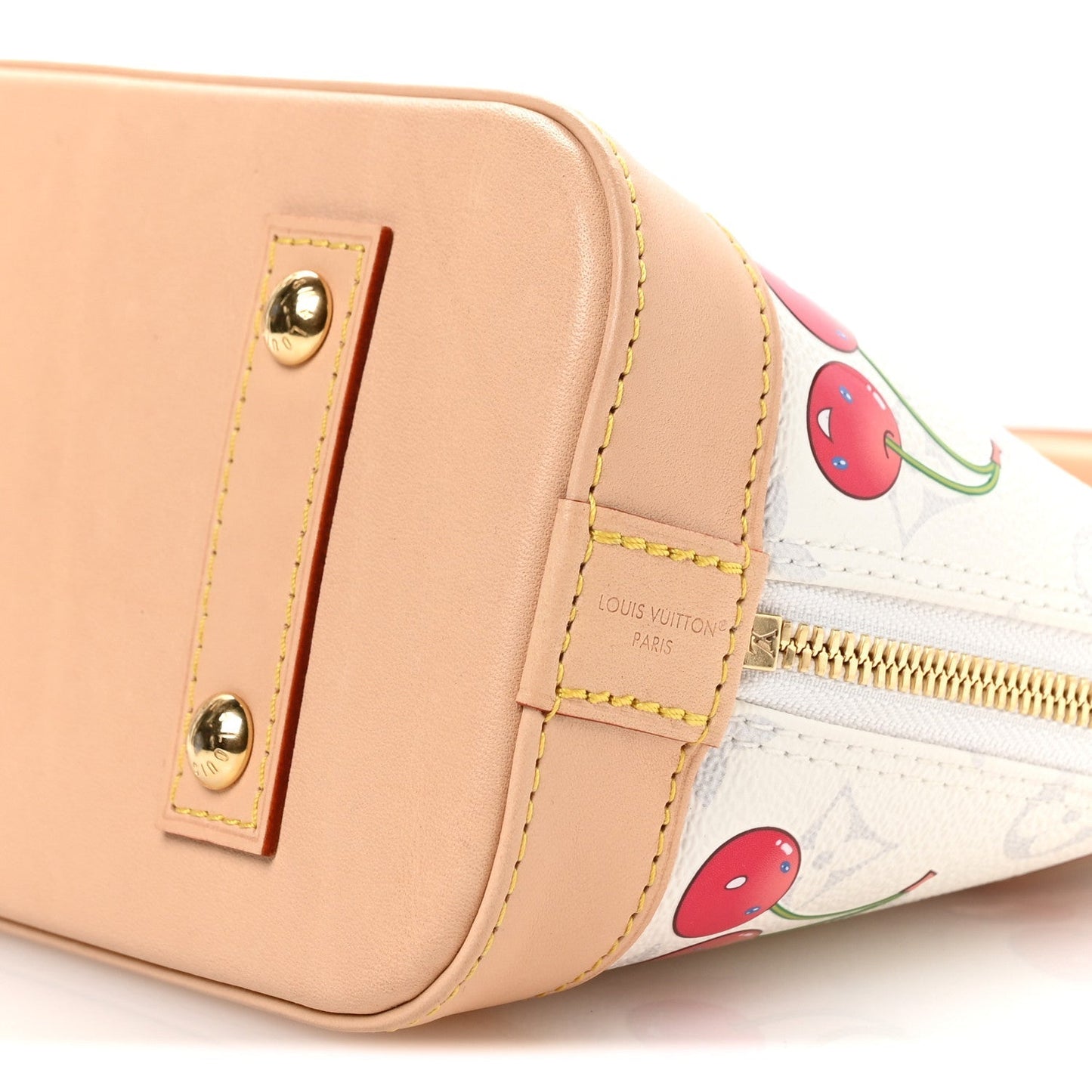 LV X TM Monogram Cerises Alma BB White