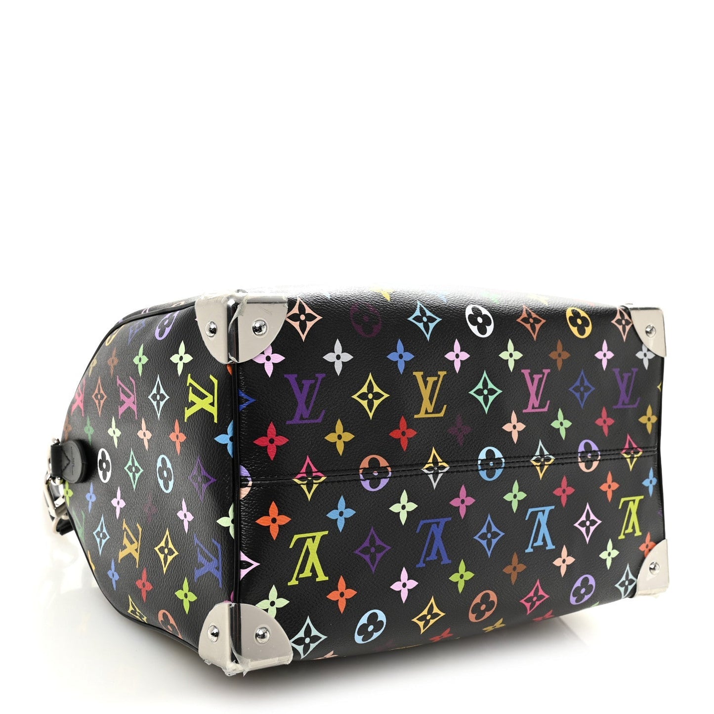 LV X TM Monogram Multicolor Speedy Soft 30 Black