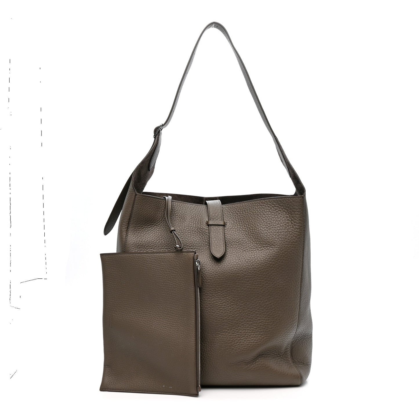 Grained Calfskin Blake Hobo Elephant