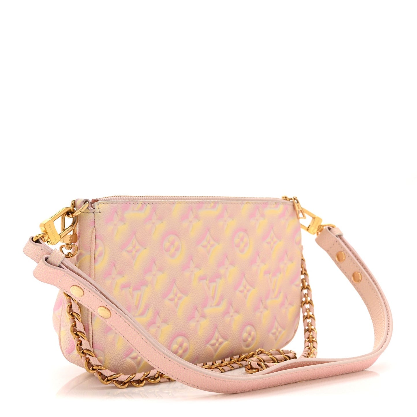 Empreinte Monogram Summer Stardust Multi Pochette Accessories Pink