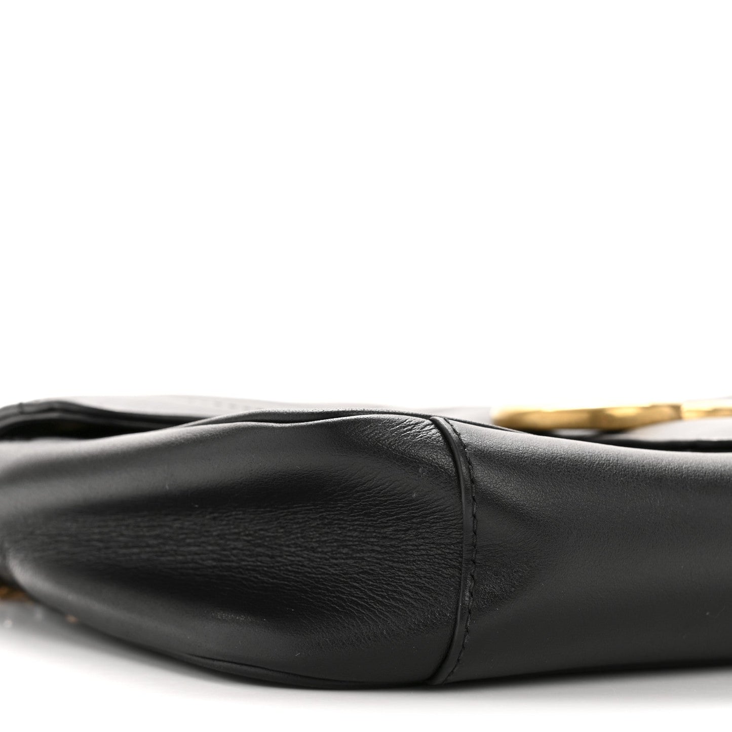 Calfskin Matelasse Small GG Marmont Shoulder Bag Black