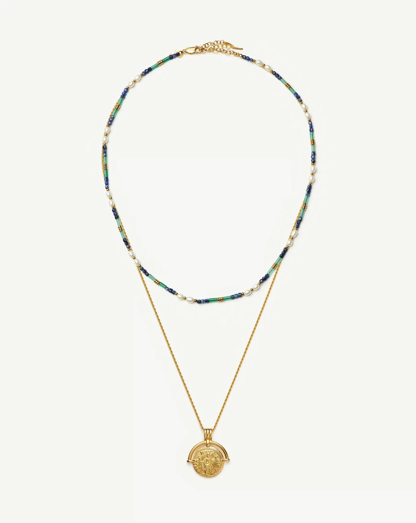 Just Add Color Necklace Set | 18k Gold Plated
