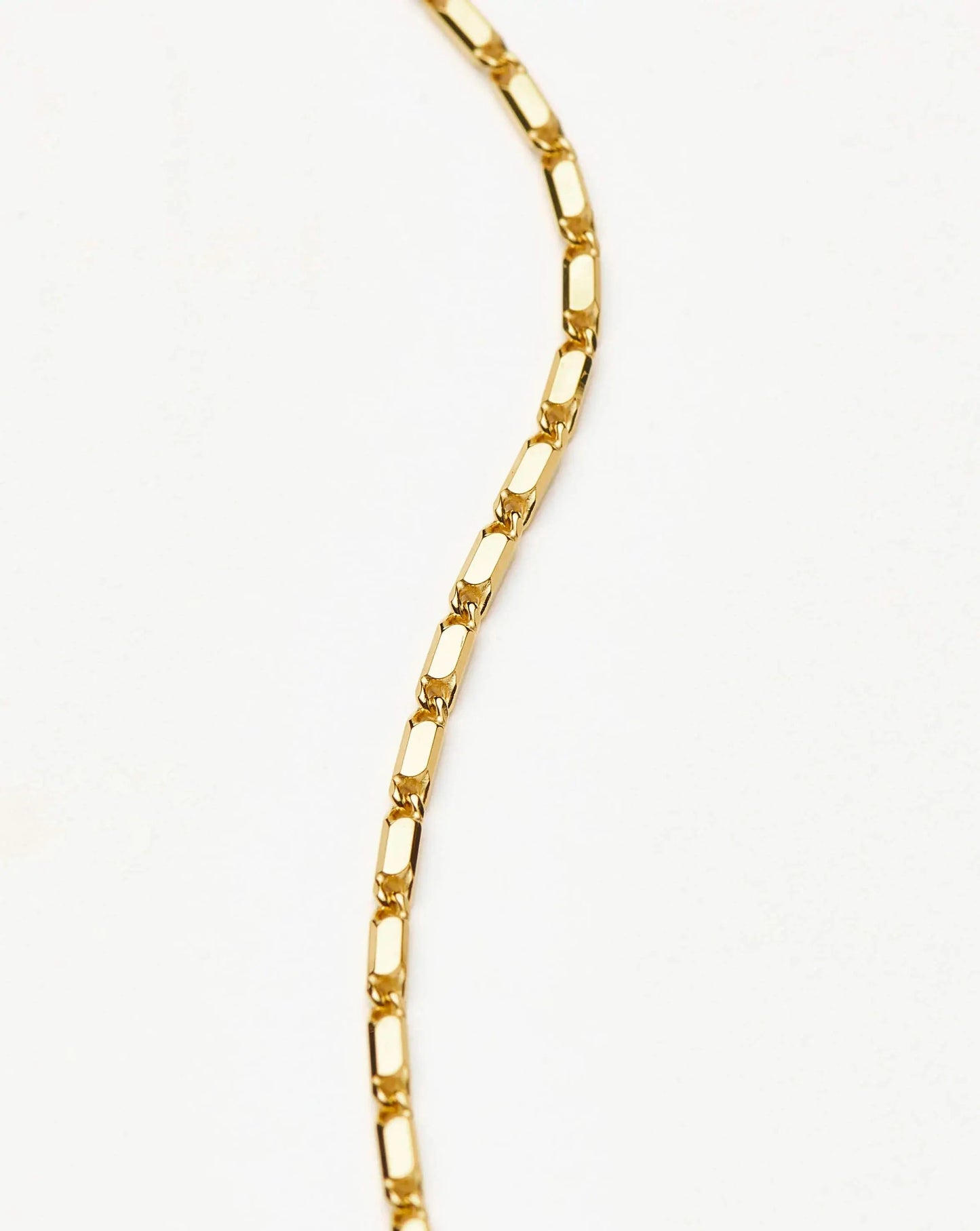 Lucy Williams Horizon Link Chain Necklace | 18k Gold Vermeil