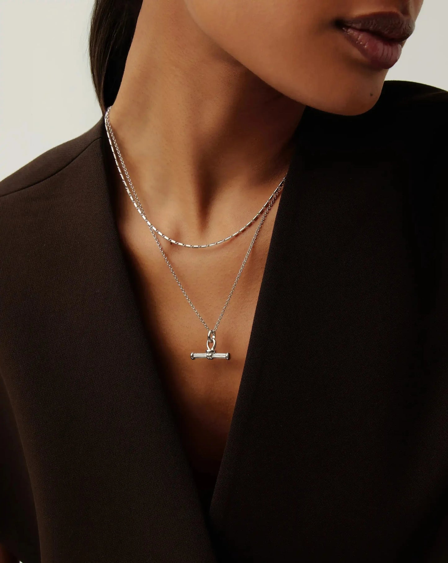 Lucy Williams Horizon Link Chain Necklace | Sterling Silver