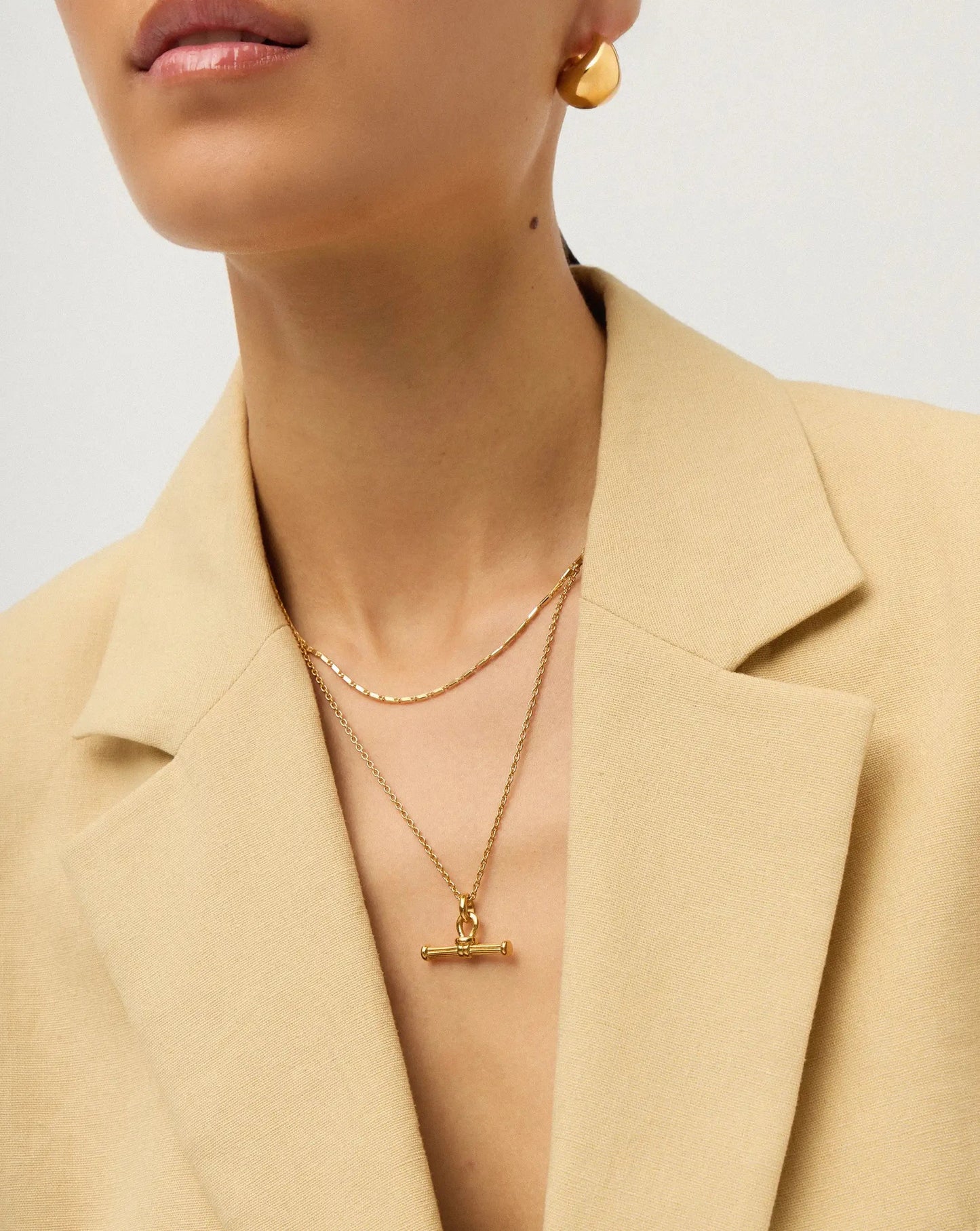 The Founder Necklace Set | 18k Gold Plated/18k Gold Vermeil