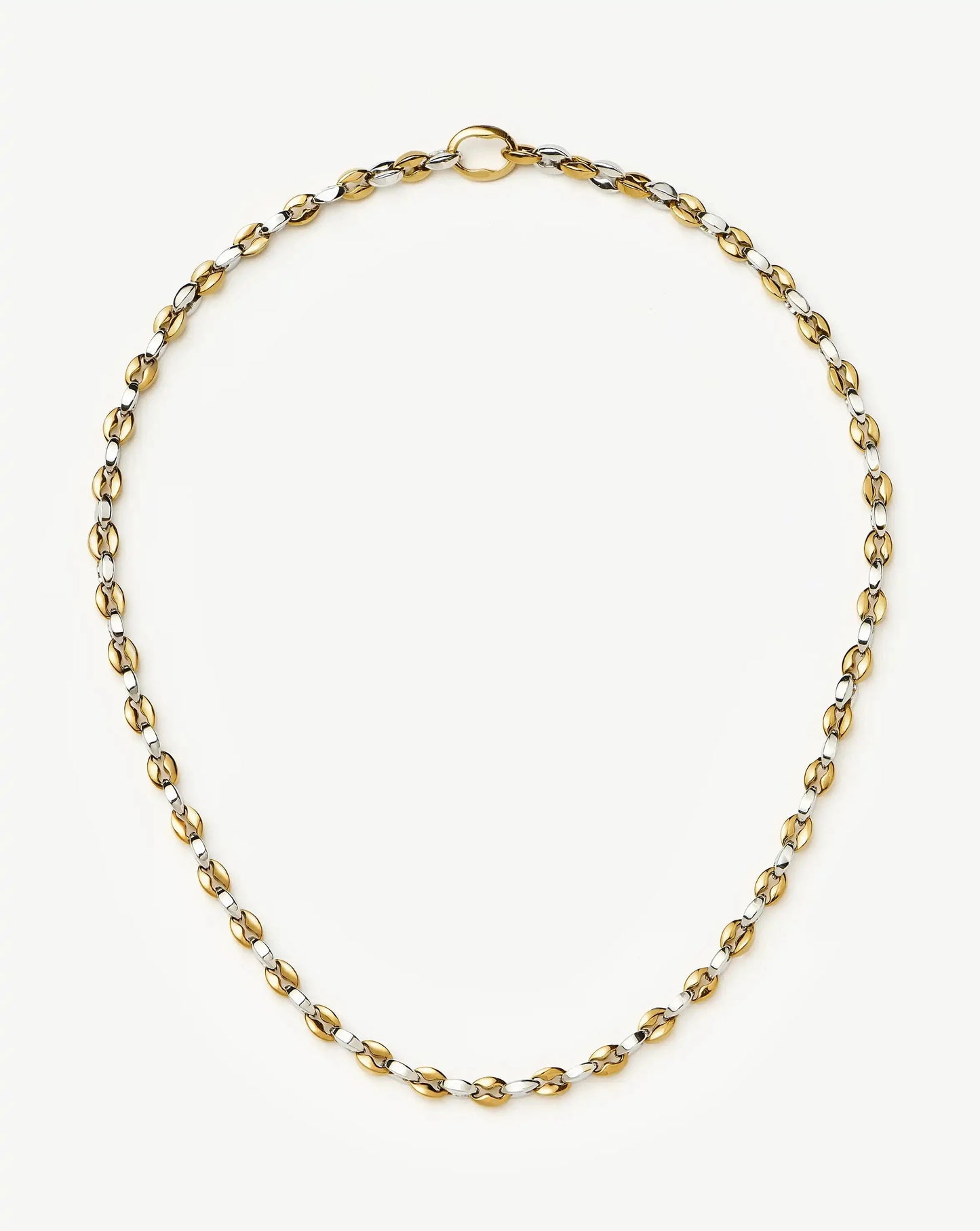 Mariner Short Chain Necklace | 18k Gold Plated/Platinum Plated
