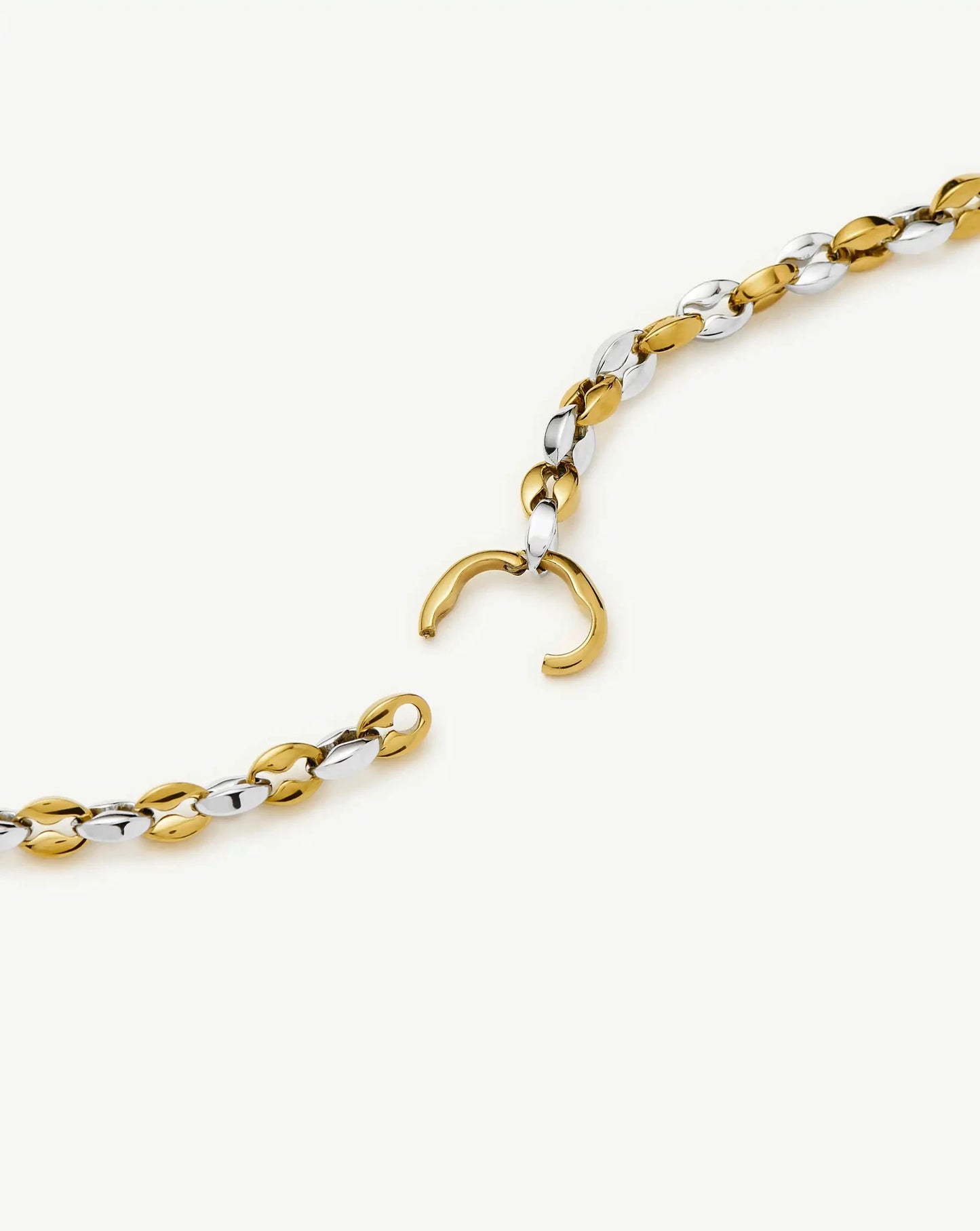 Mariner Short Chain Necklace | 18k Gold Plated/Platinum Plated