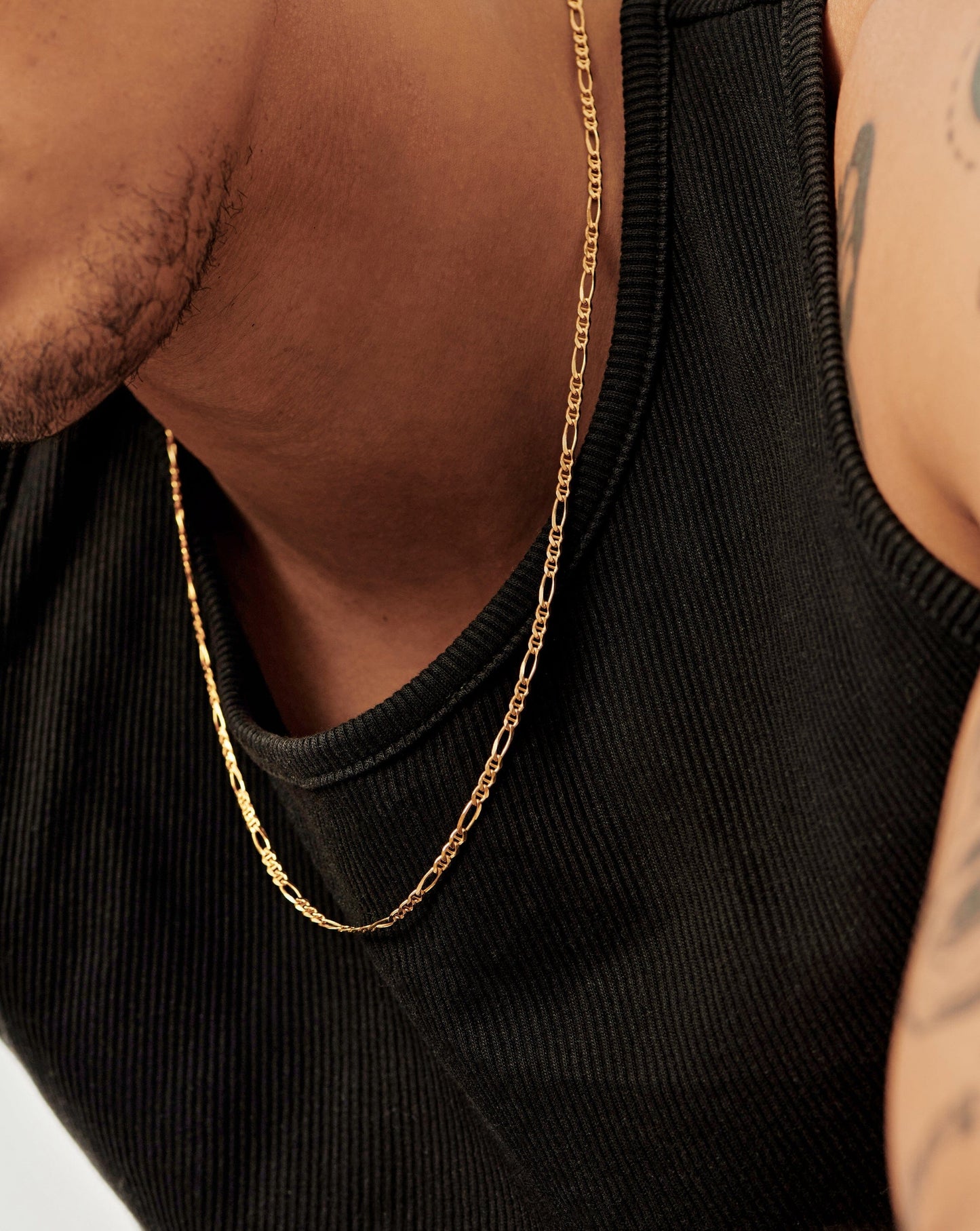 Mens Filia Curb Chain Necklace