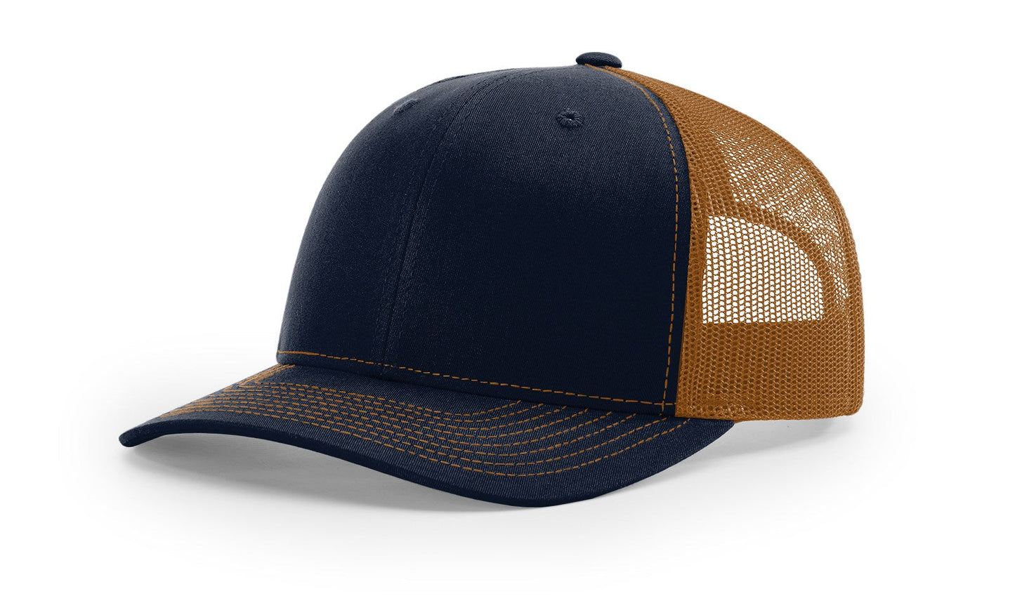 Richardson 112 Trucker Hat Snapback Cap - Blank