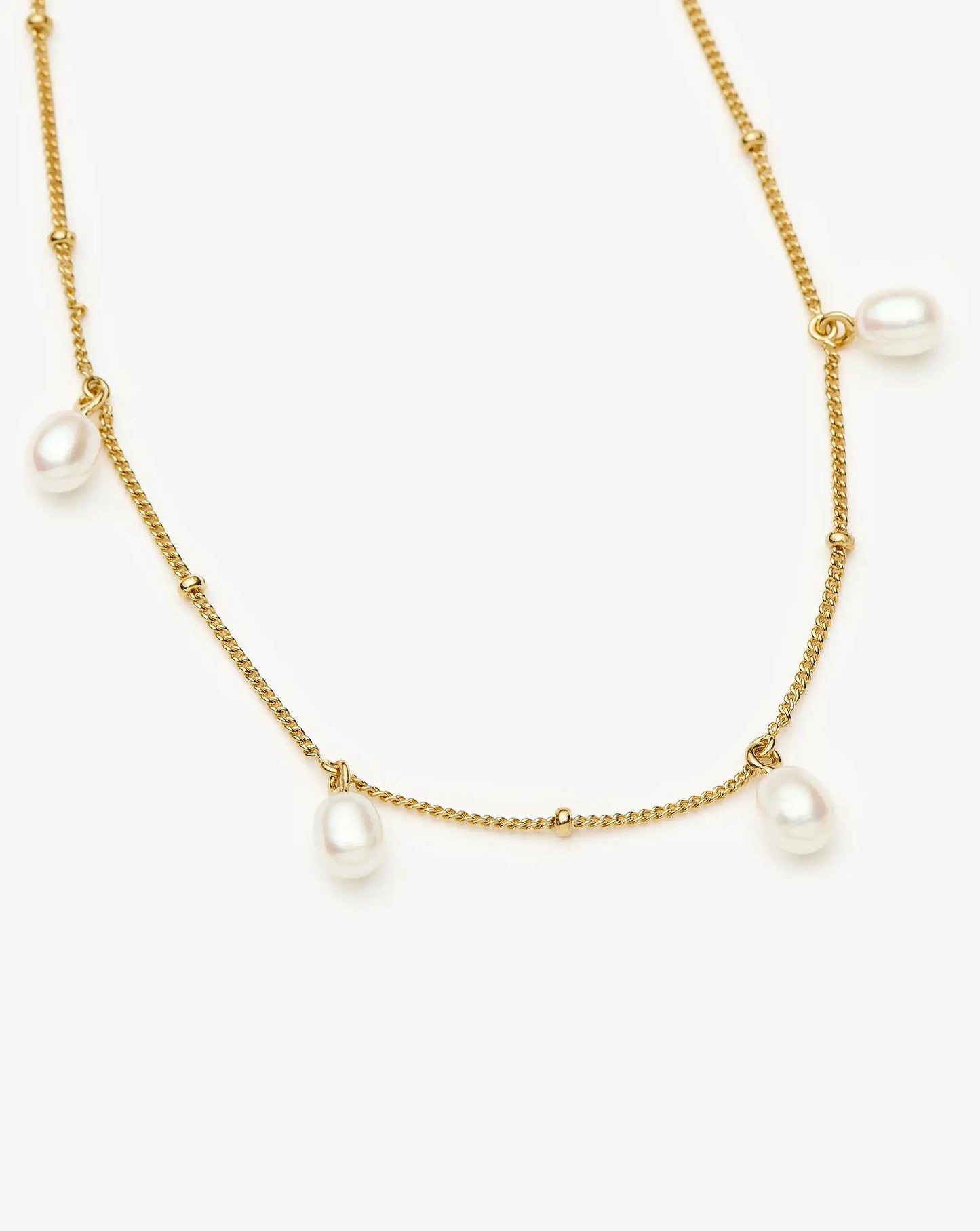 Pearl Baya Baroque Chain Choker | 18k Gold Vermeil/Pearl