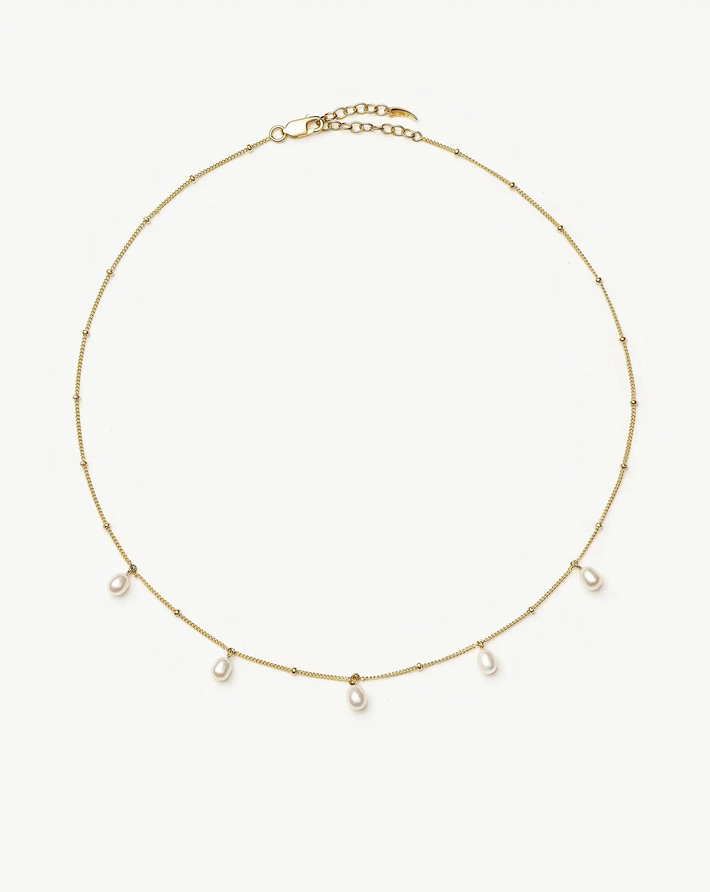 Pearl Baya Baroque Chain Choker | 18k Gold Vermeil/Pearl