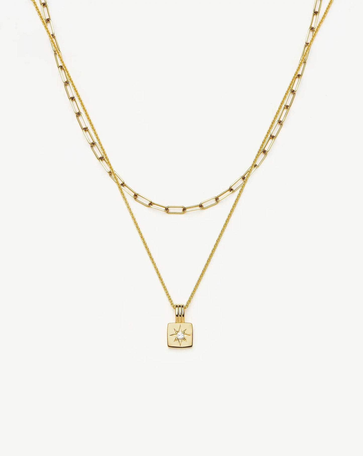 The Effortless Necklace Set | 18k Gold Plated