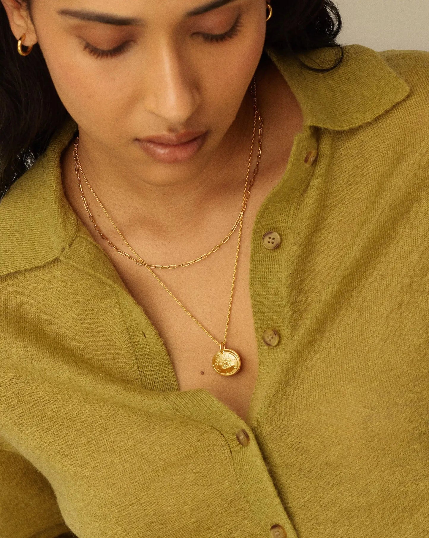 The Fortune Talisman Necklace | 18k Gold Plated