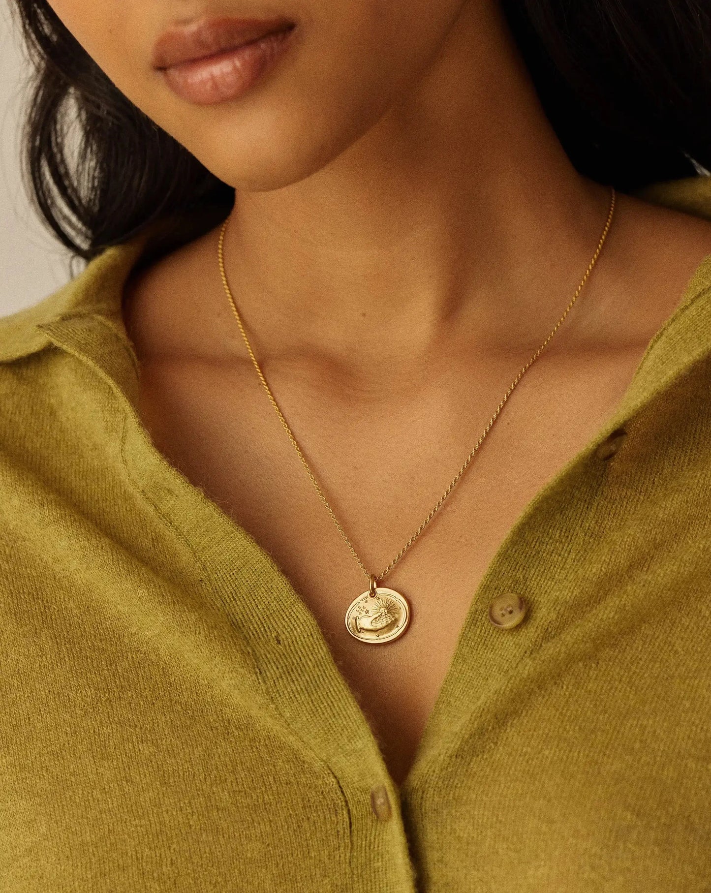 The Fortune Talisman Necklace | 18k Gold Plated