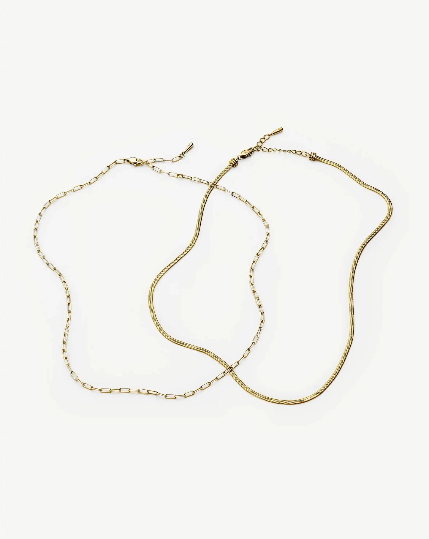 The Go-To Necklace Set | 18k Gold Plated
