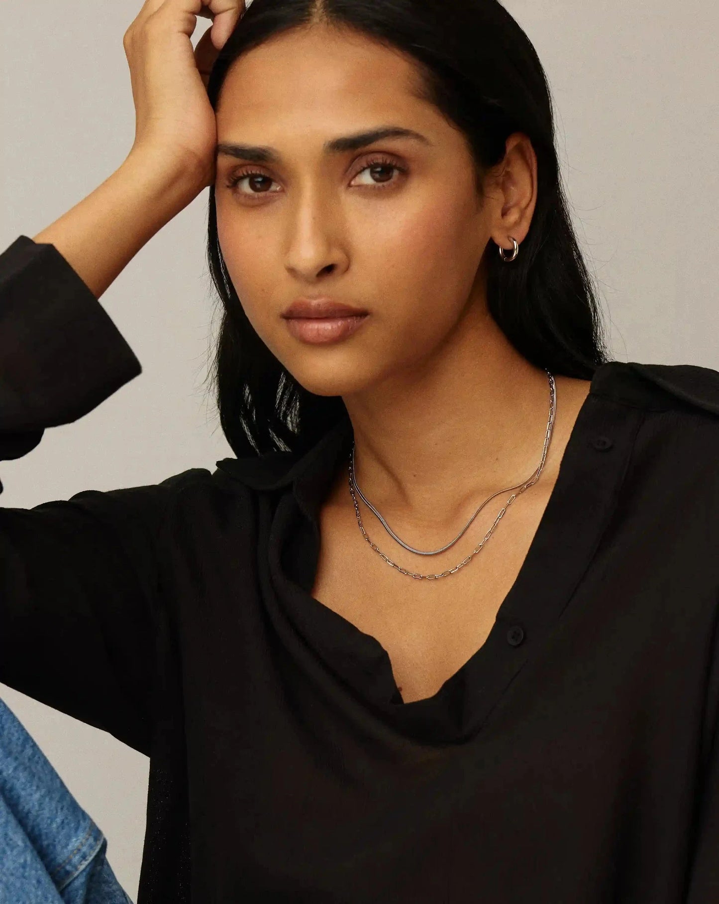 The Go-To Necklace Set | Platinum Plated