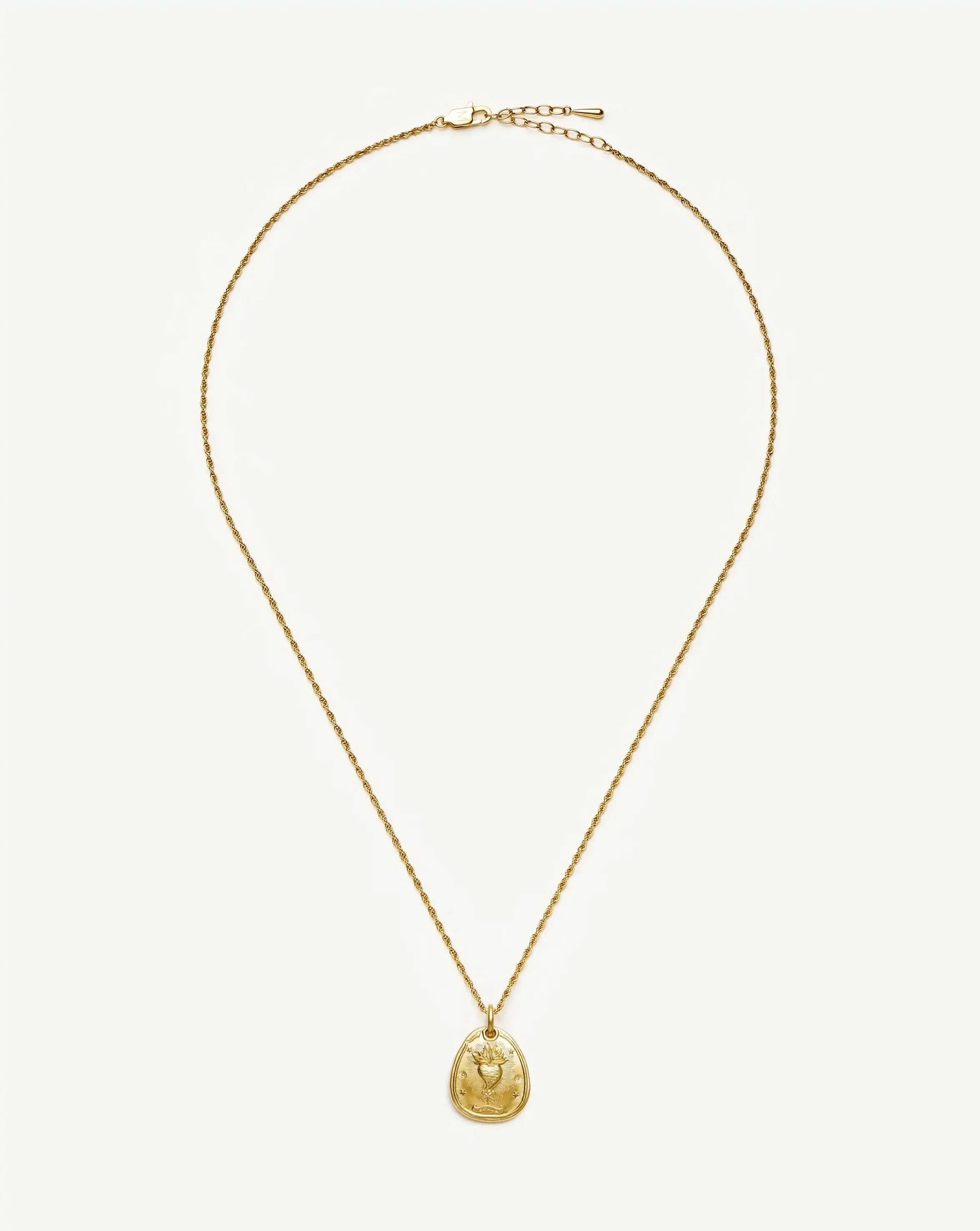 The Heart Talisman Necklace | 18k Gold Plated