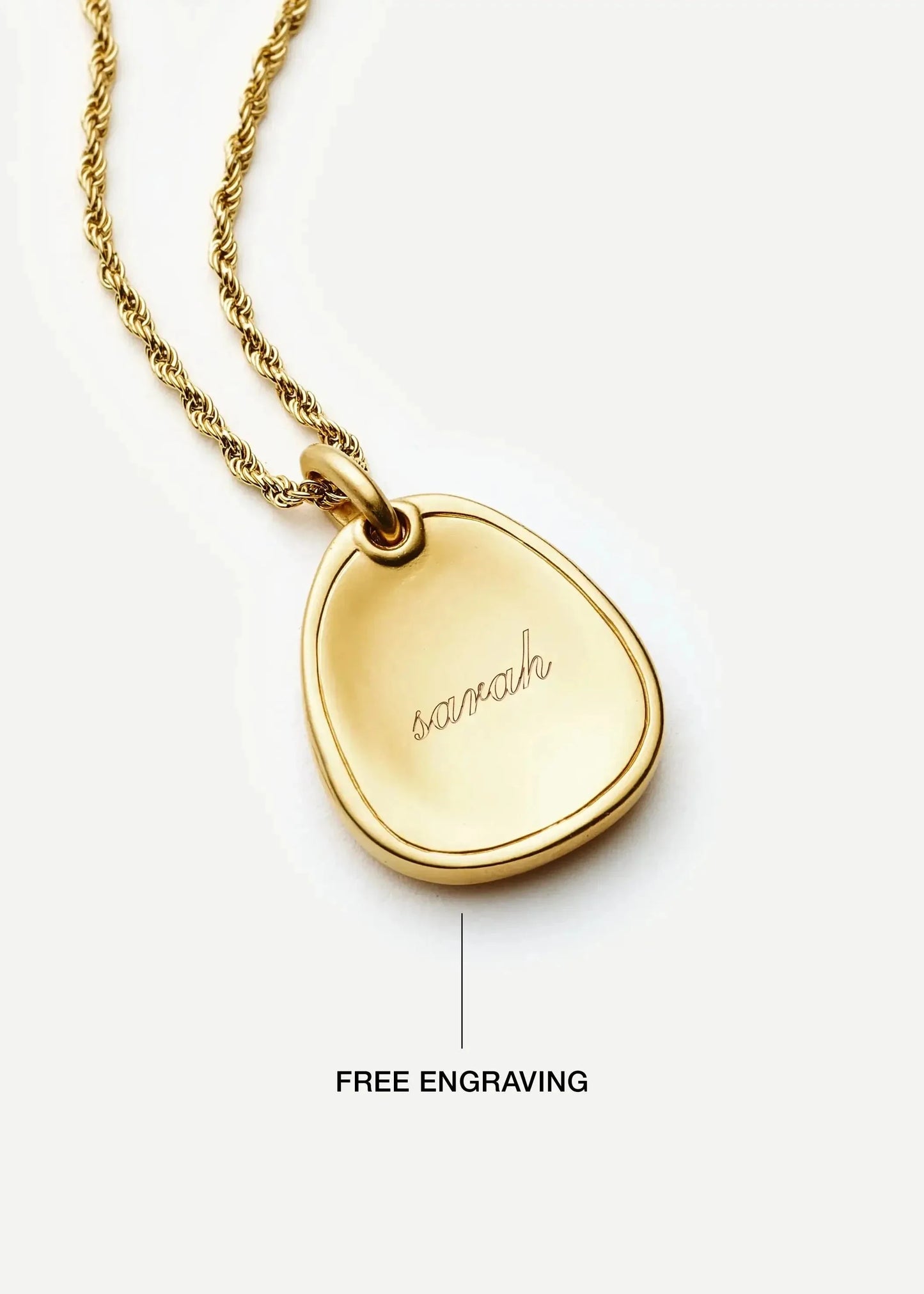 The Heart Talisman Necklace | 18k Gold Plated