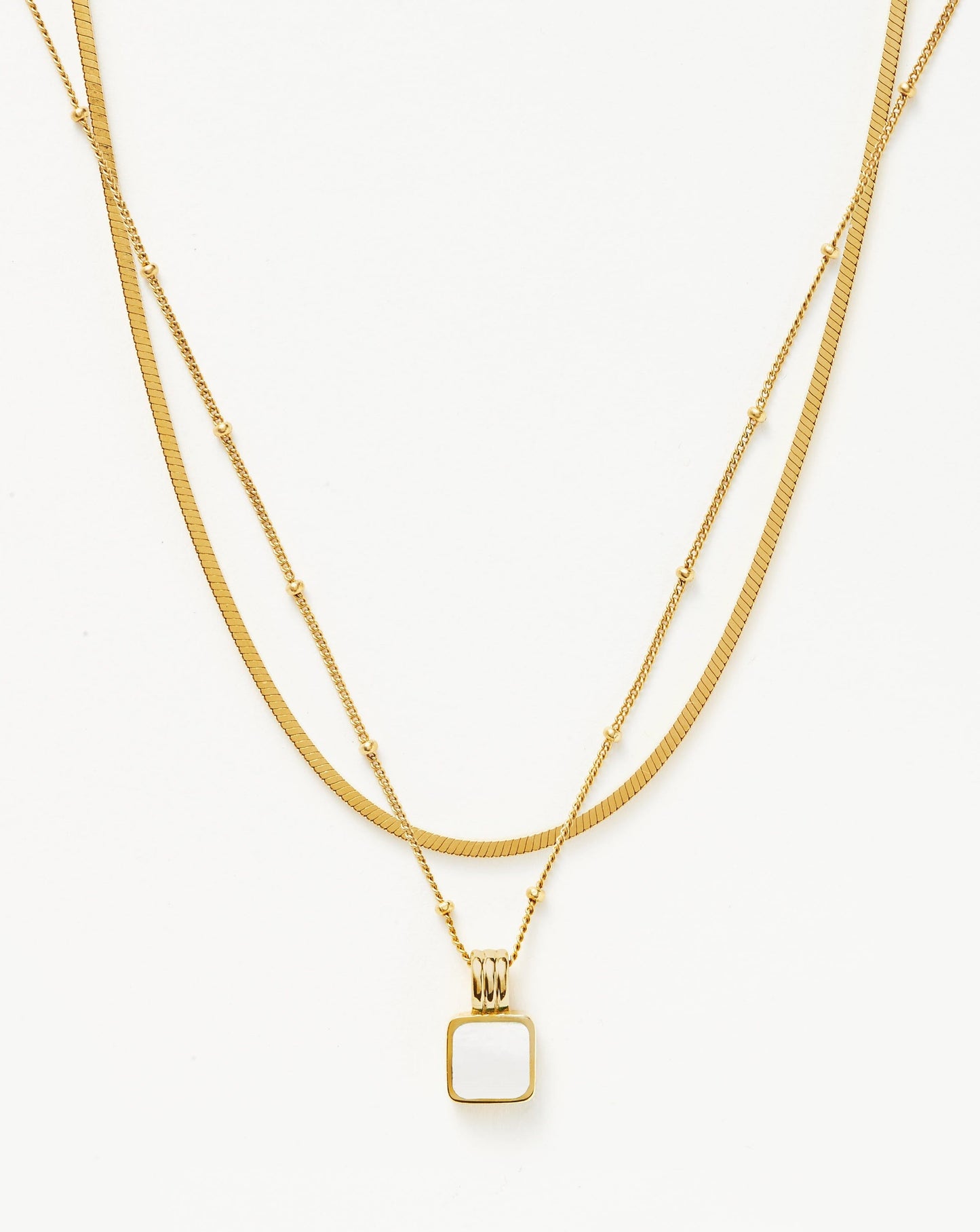 The Signature Gemstone Necklace Set